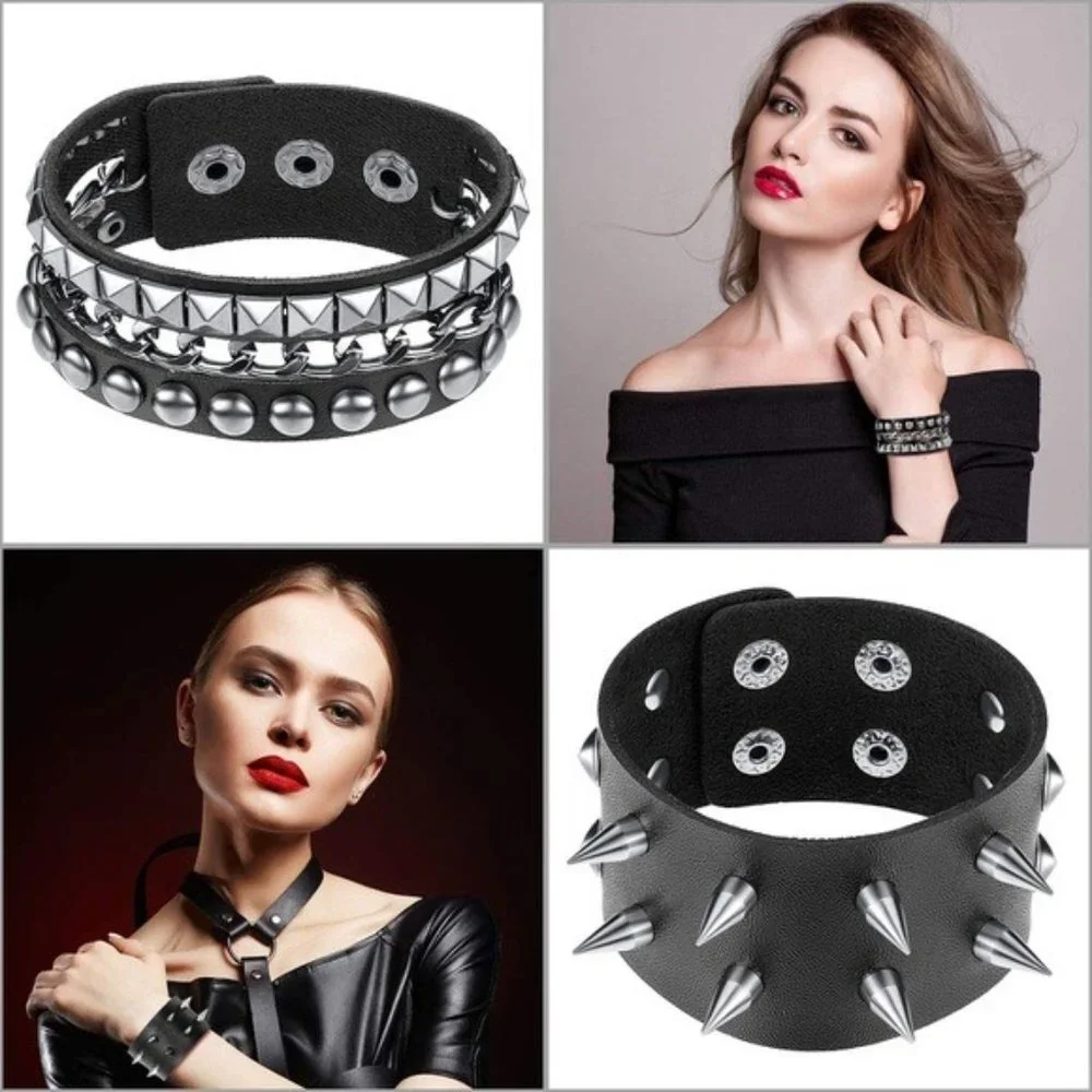 6 Punk Gothic Jewelry Set
